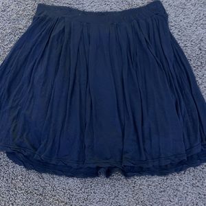 Navy blue skirt